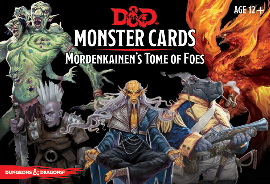 Dungeonas and Dragons Monster Cards: Mordenkainen's Tome of Foes | Odin's Place