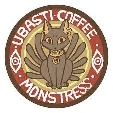 Monstress Ubasti Coffee Enamel Pin | Odin's Place