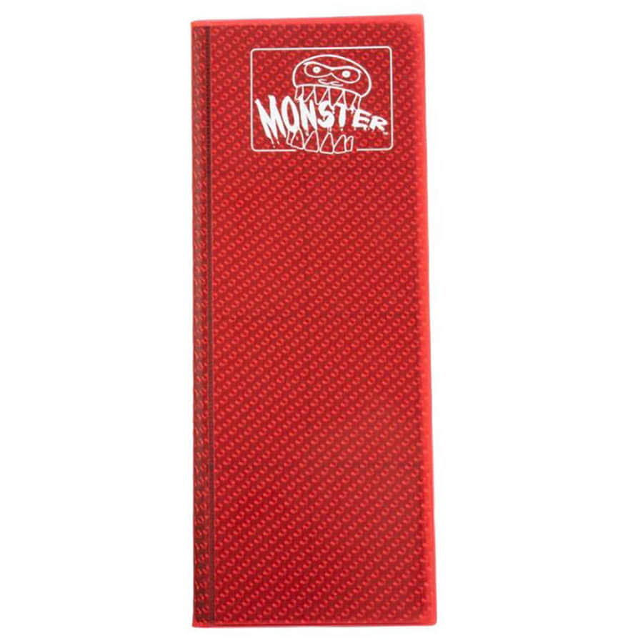 Monster 8-Pocket Tower Binder Red | Odin's Place