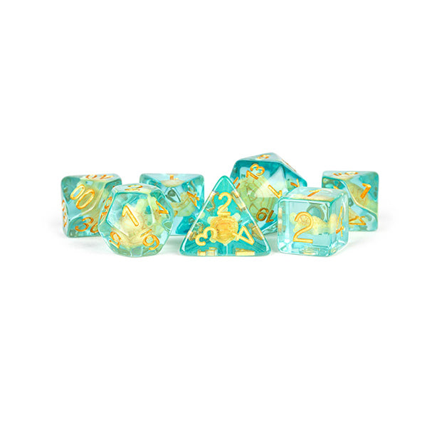 MDG Turtle Dice Poly 7 Dice Set | Odin's Place