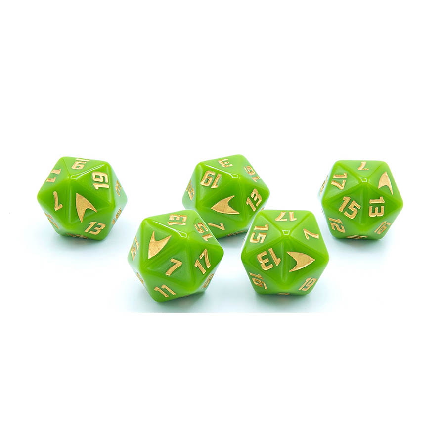 Star Trek Adventures: Captain Kirk's Tunic Dice Set | Odin's Place