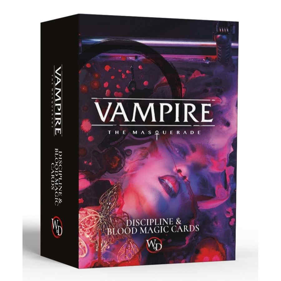 Vampire the Masquerade RPG: Discipline and Blood Magic Cards | Odin's Place