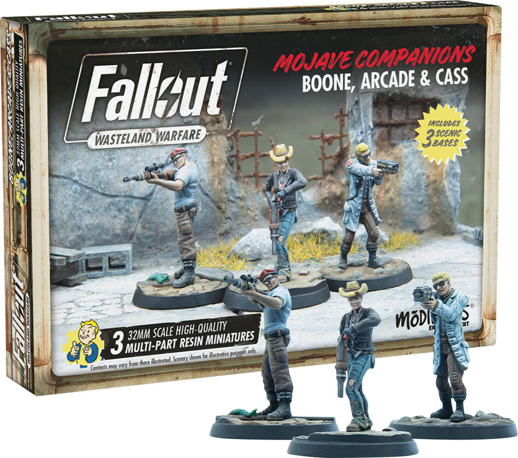Fallout Wasteland Warfare: - Boone Arcade and Cass | Odin's Place