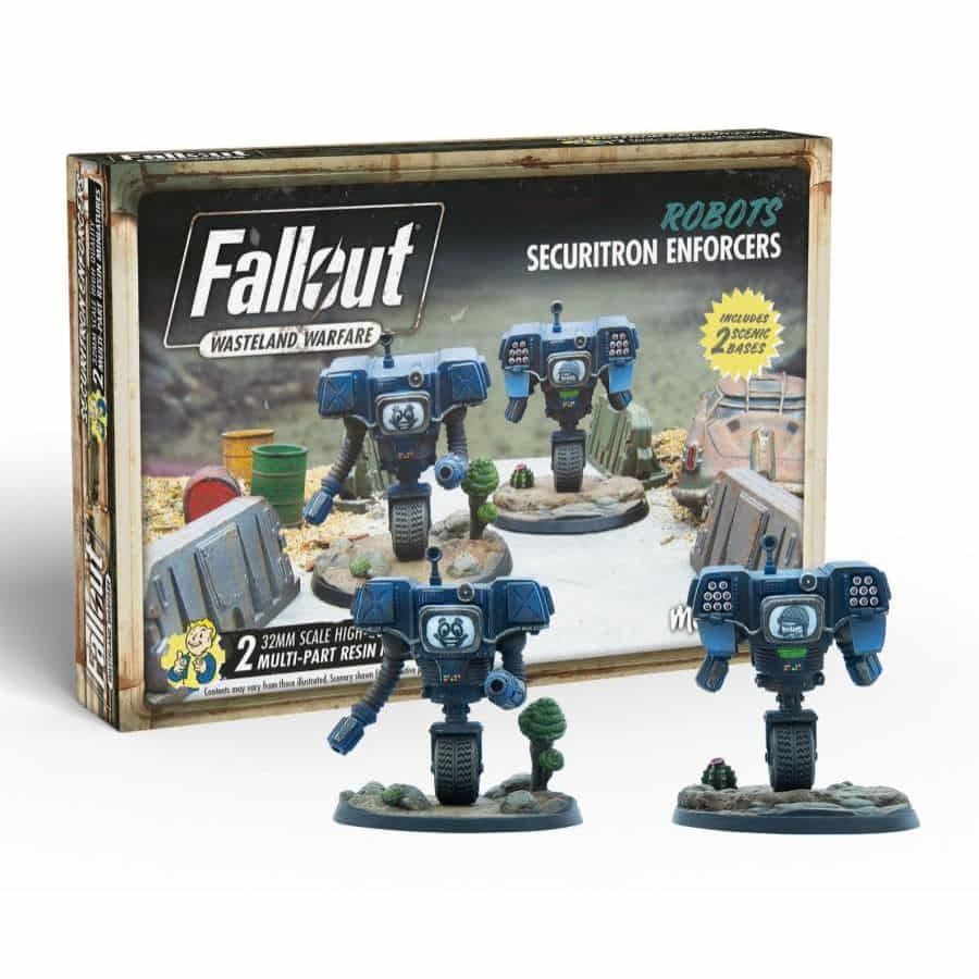 Fallout Wasteland Warfare: Securitron Robot Enforcers | Odin's Place