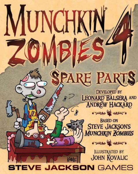 Munchkin Zombies 4 Spare Parts | Odin's Place