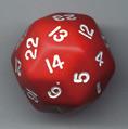 Koplow d30 Red with White | Odin's Place