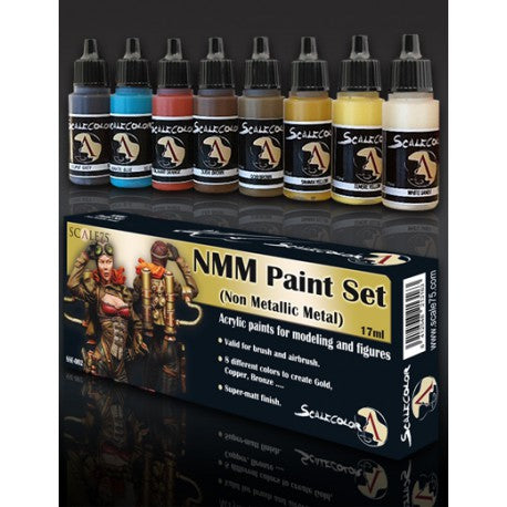 Scale75 Paint Set: Non Metallic Metal Paint Set (Gold and Copper) | Odin's Place