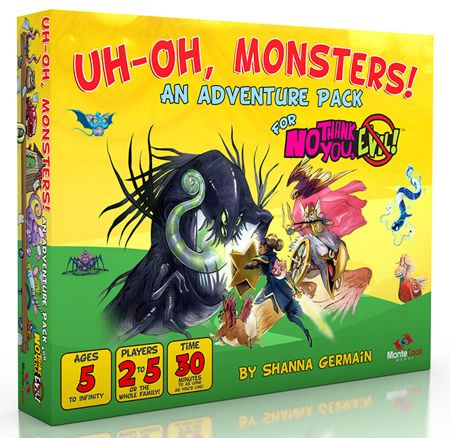 No Thank You, Evil: Uh Oh Monsters Expansion | Odin's Place
