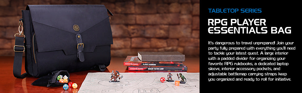 Enhance Gaming: Tabletop RPG Player's Essentials Bag | Odin's Place