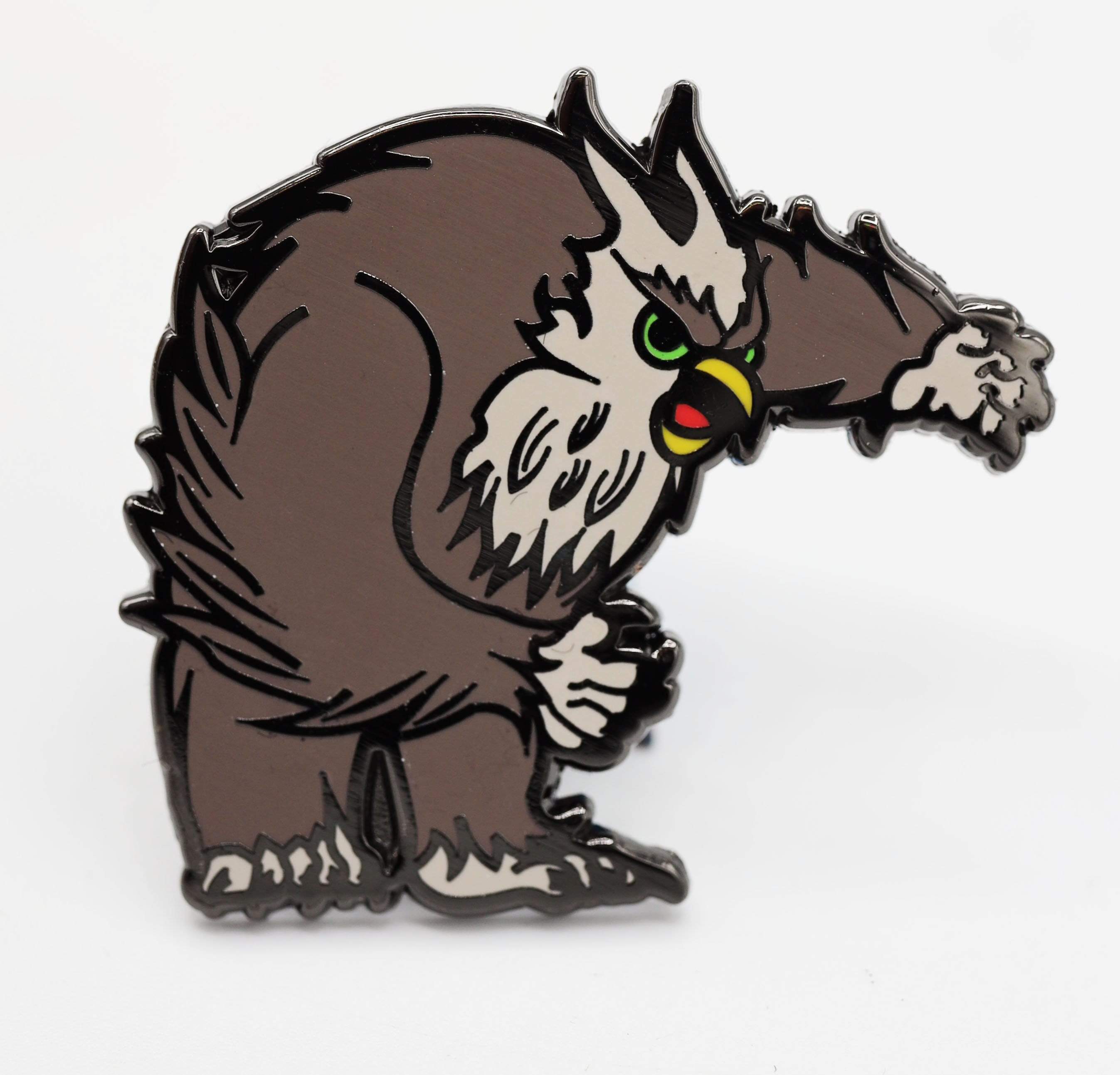 Foam Brain Monster Index Pin: Owl Bear | Odin's Place