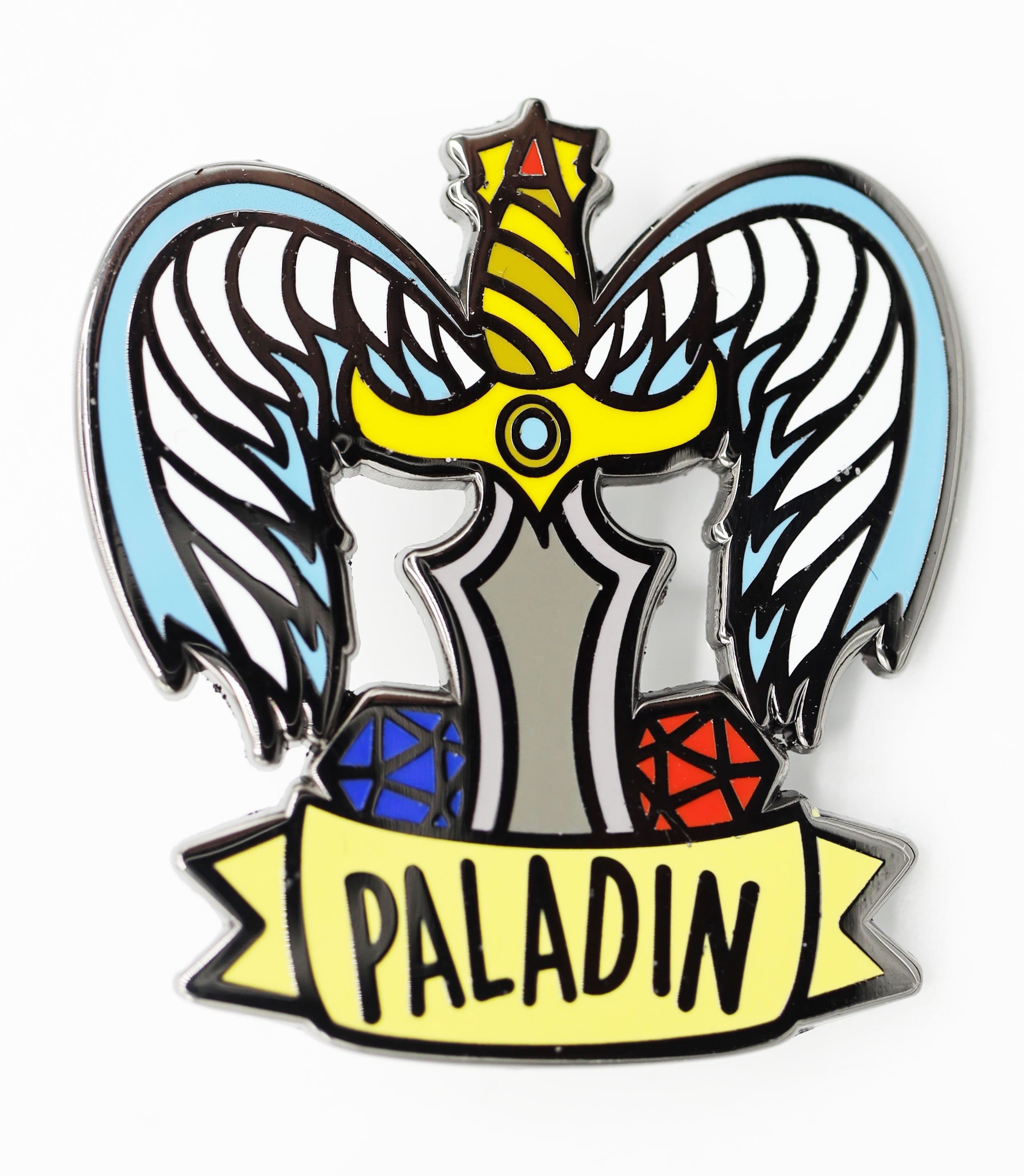 Foam Brain Pin: Class Banner Paladin | Odin's Place
