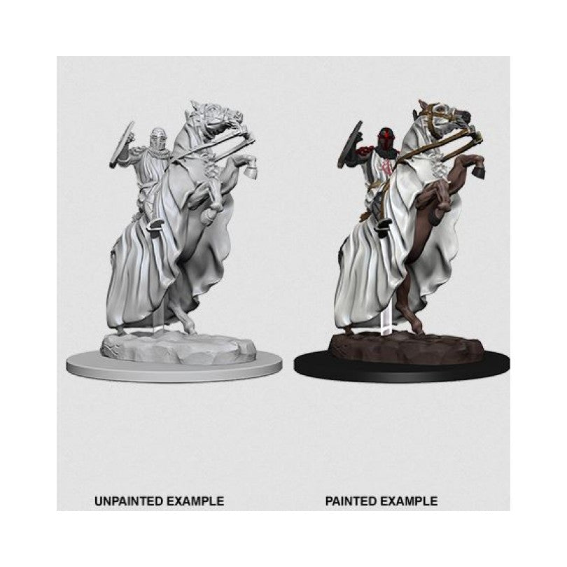 Wizkids Pathfinder: Deep Cuts Unpainted Miniatures- Knight on Horse | Odin's Place