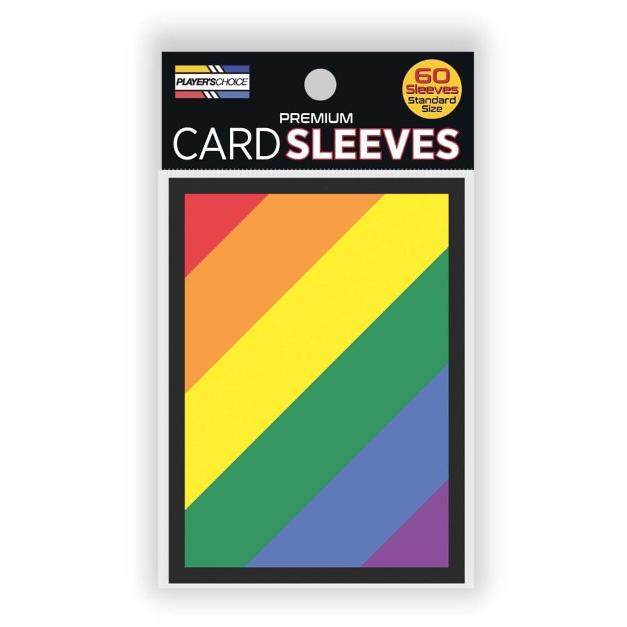 PLAYER'S CHOICE SLEEVE STANDARD: RAINBOW 60CT | Odin's Place