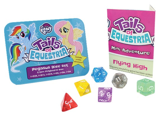 My Little Pony Tails of Equestria RPG: Pegasus Dice Set | Odin's Place