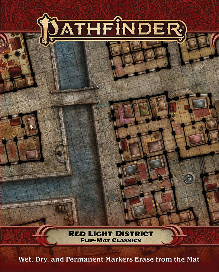 Pathfinder RPG Flip Mat Classics: The Red Light District | Odin's Place
