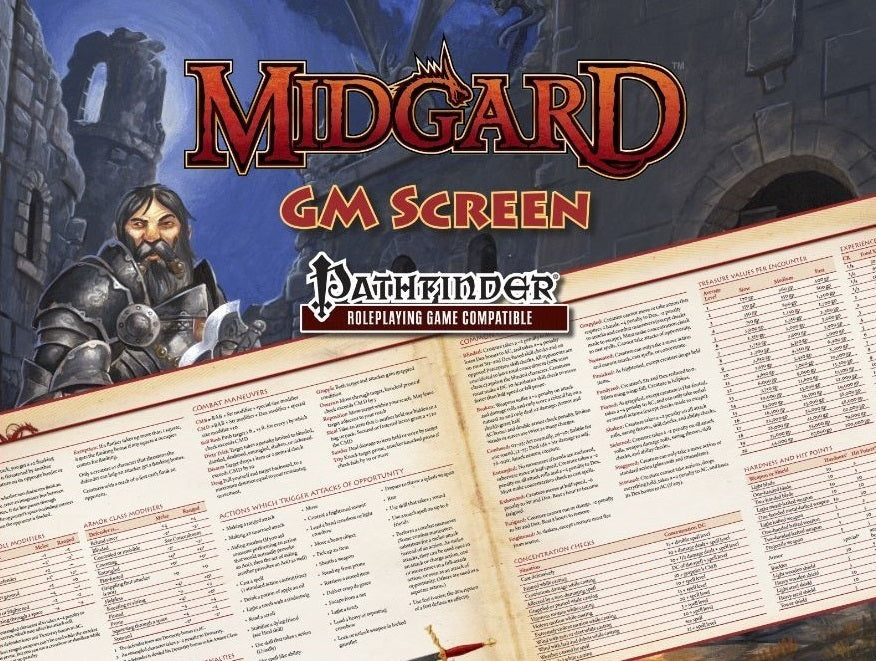 Pathfinder: Midgard - GM Screen | Odin's Place