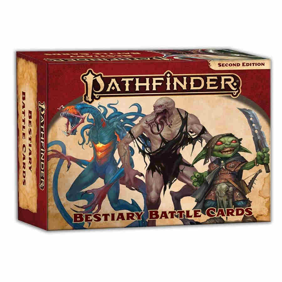 Pathfinder: Bestiary Battle Cards | Odin's Place