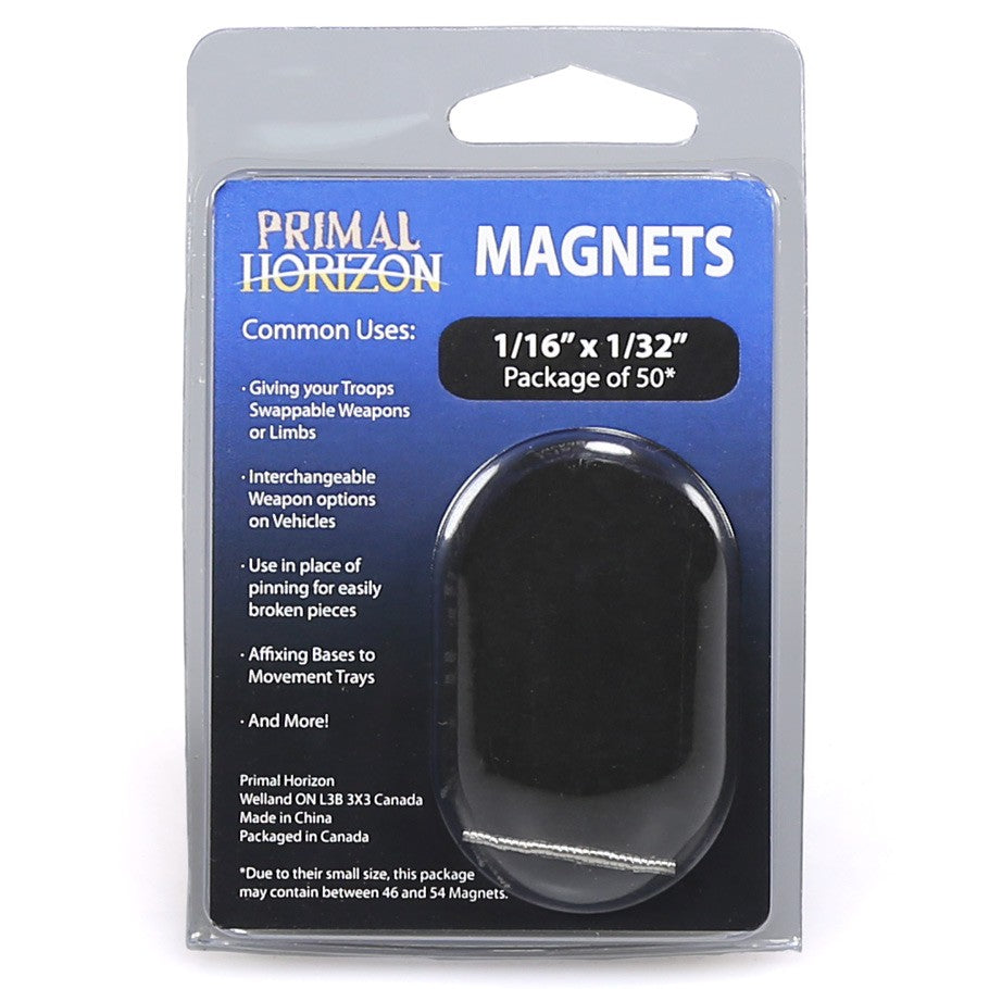PHZ Magnets 1/32 x 1/16 (50) | Odin's Place