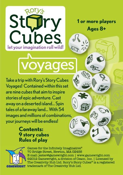 Rory's Story Cubes: Voyages | Odin's Place