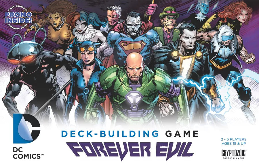 DC Comics Deck-Building Game Forever Evil | Odin's Place
