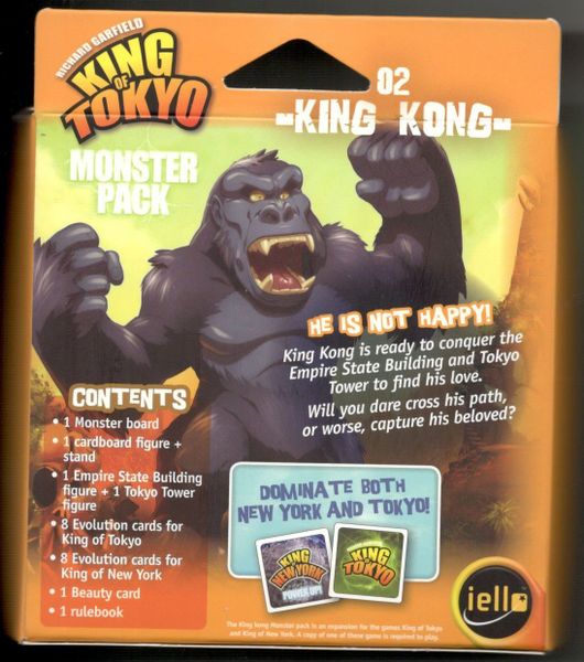 King of Tokyo/New York King Kong Monster Pack | Odin's Place