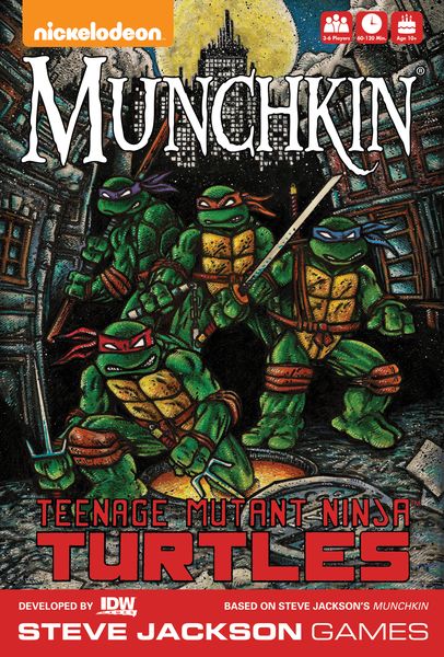 Munchkin Teenage Mutant Ninja Turtles Deluxe | Odin's Place