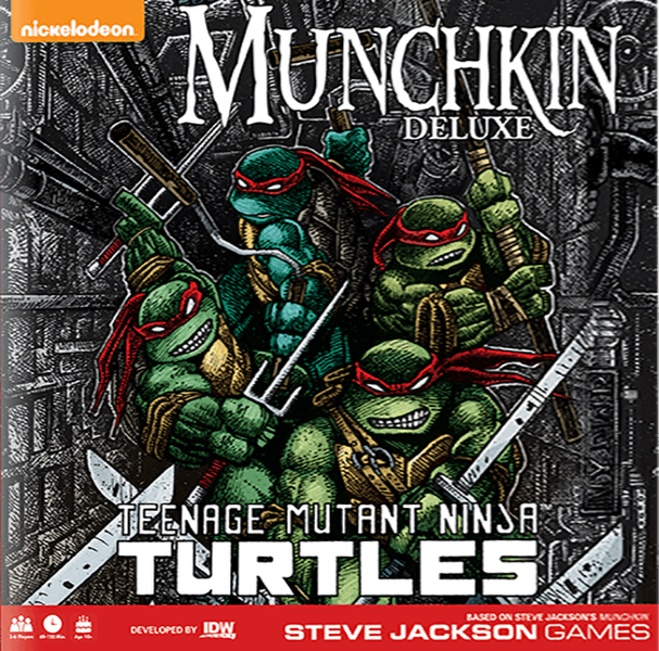 Munchkin Teenage Mutant Ninja Turtles Deluxe | Odin's Place
