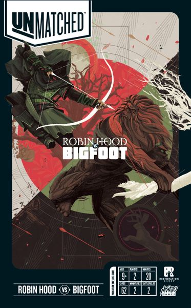Unmatched: Battle of Legends Volume 2 Robin Hood vs Bigfoot | Odin's Place