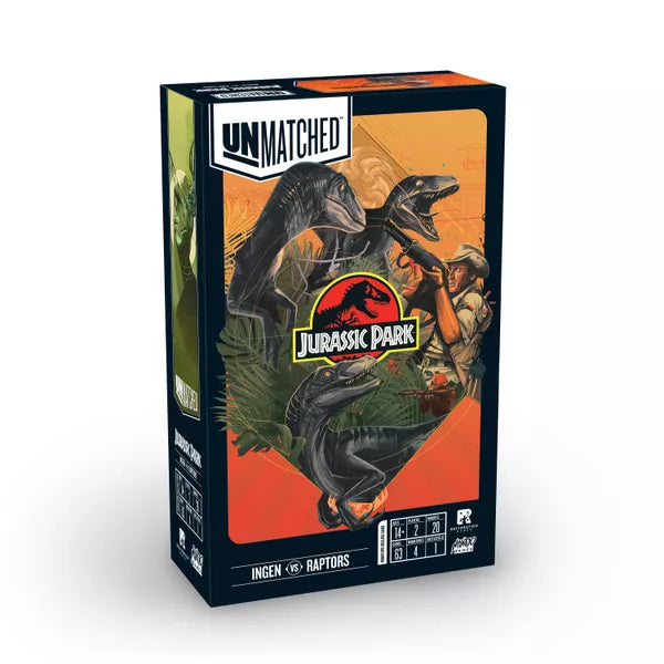 Unmatched: Jurassic Park Ingen vs. Raptors | Odin's Place