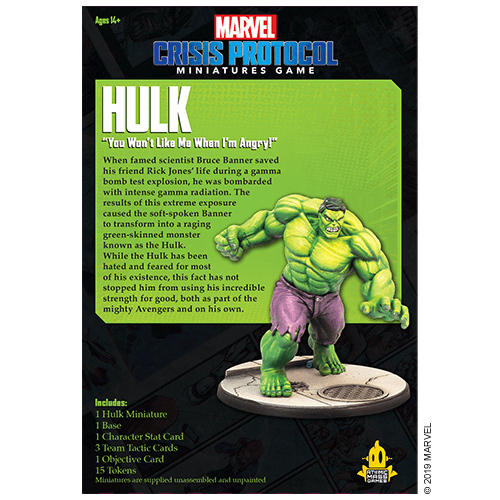 Marvel Crisis Protocol: Hulk | Odin's Place