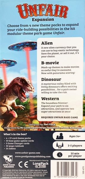 Unfair Expansion: Alien B-Movie Dinosaur Western | Odin's Place