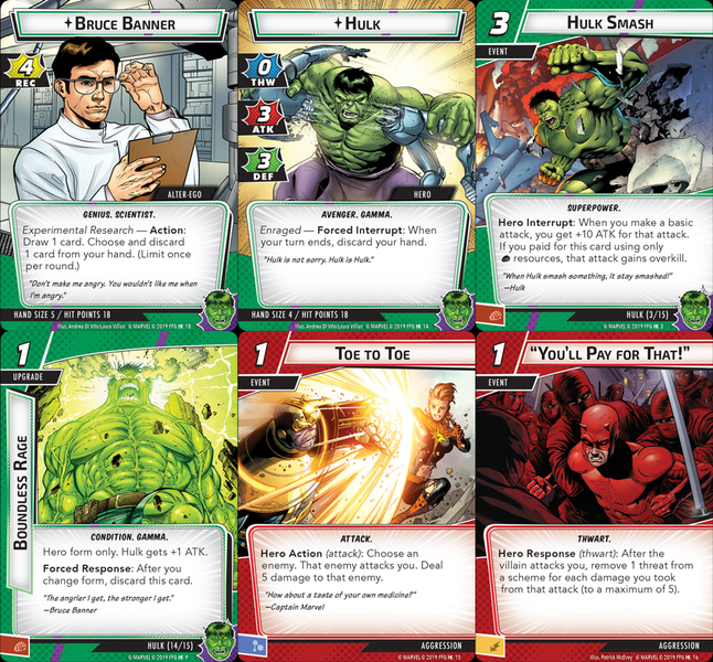Marvel Champions LCG: The Hulk Expansion Pack | Odin's Place