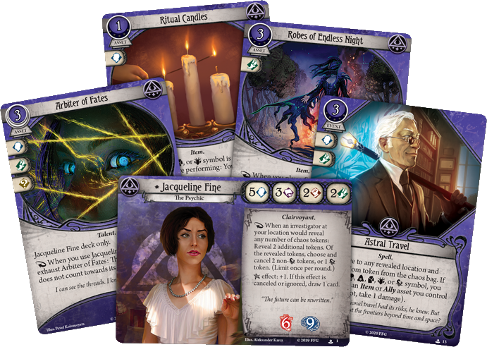 Arkham Horror LCG: Jacqueline Fine Investigator Starter Deck | Odin's Place
