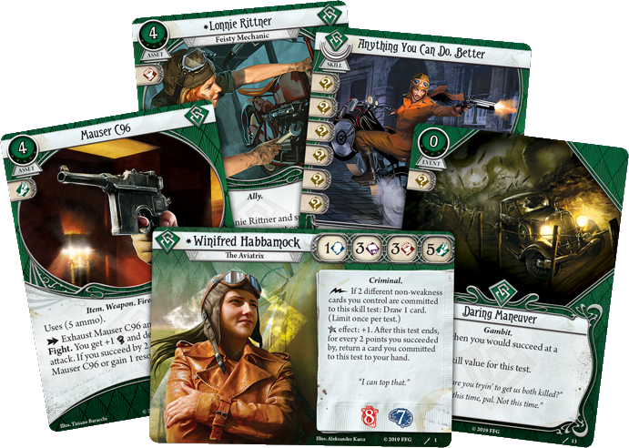 Arkham Horror LCG: Winfred Habbamock Investigator Starter Deck | Odin's Place