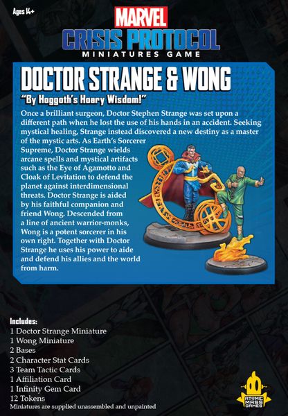 Marvel Crisis Protocol: Doctor Strange and Wong | Odin's Place