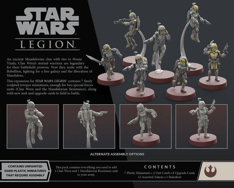 Star Wars Legion: Clan Wren | Odin's Place