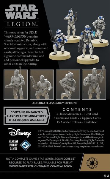 Star Wars Legion: Republic Specialists | Odin's Place