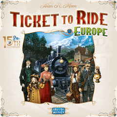 Ticket to Ride Europe 15th Anniversary Edition | Odin's Place