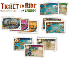 Ticket to Ride Europe 15th Anniversary Edition | Odin's Place