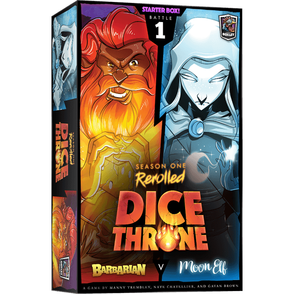 Dice Throne: Season One ReRolled - Barbarian Vs. Moon Elf | Odin's Place