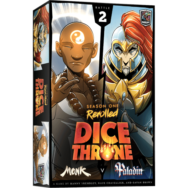 Dice Throne: Season One ReRolled - Monk vs. Paladin | Odin's Place
