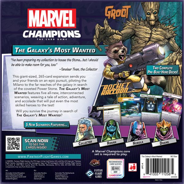 Marvel Champions LCG: The Galaxy's Most Wanted | Odin's Place