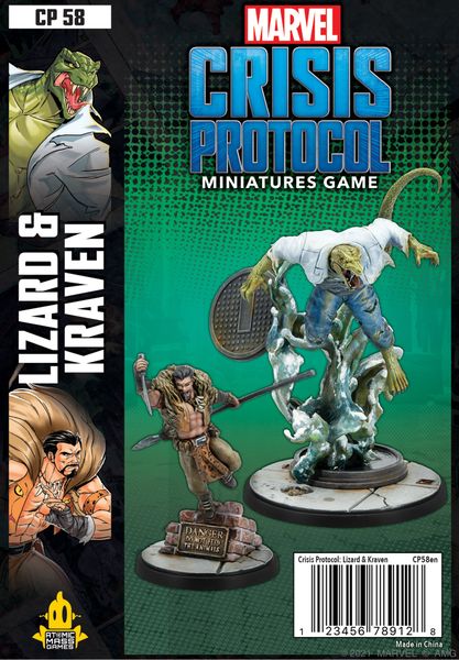 Marvel Crisis Protocol: Lizard and Kraven | Odin's Place