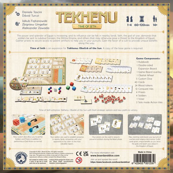 Tekhenu: Time of Seth Expansion | Odin's Place