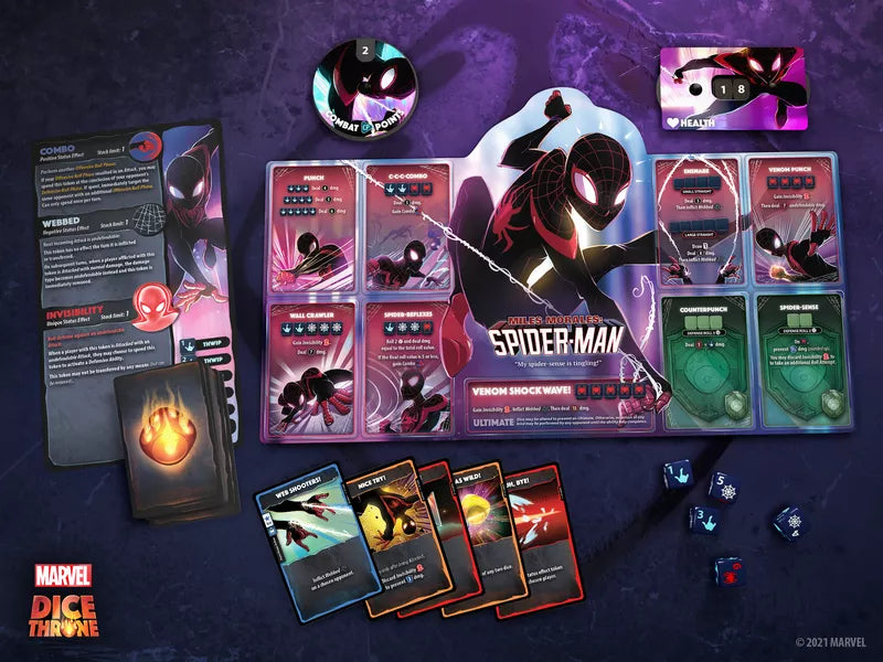 DICE THRONE: SEASON ONE: PYROMANCER VS SHADOW THIEF | Odin's Place