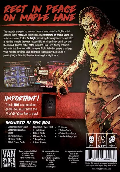 Final Girl: Frightmare on Maple Lane Expansion | Odin's Place