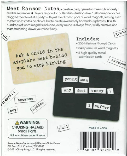 Ransom Notes | Odin's Place