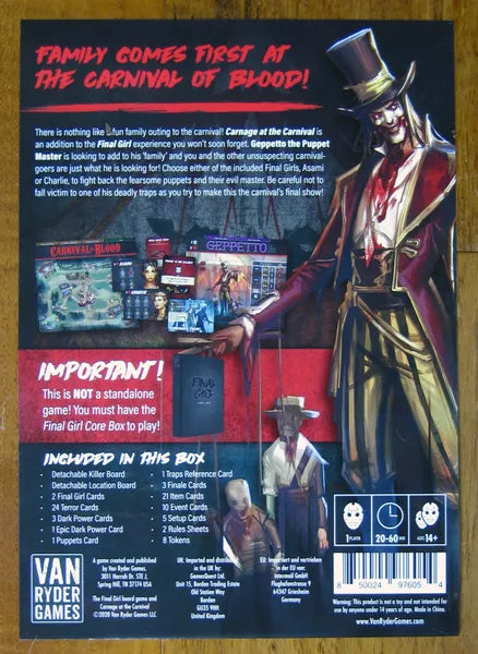 Final Girl: Carnage at the Carnival Expansion | Odin's Place