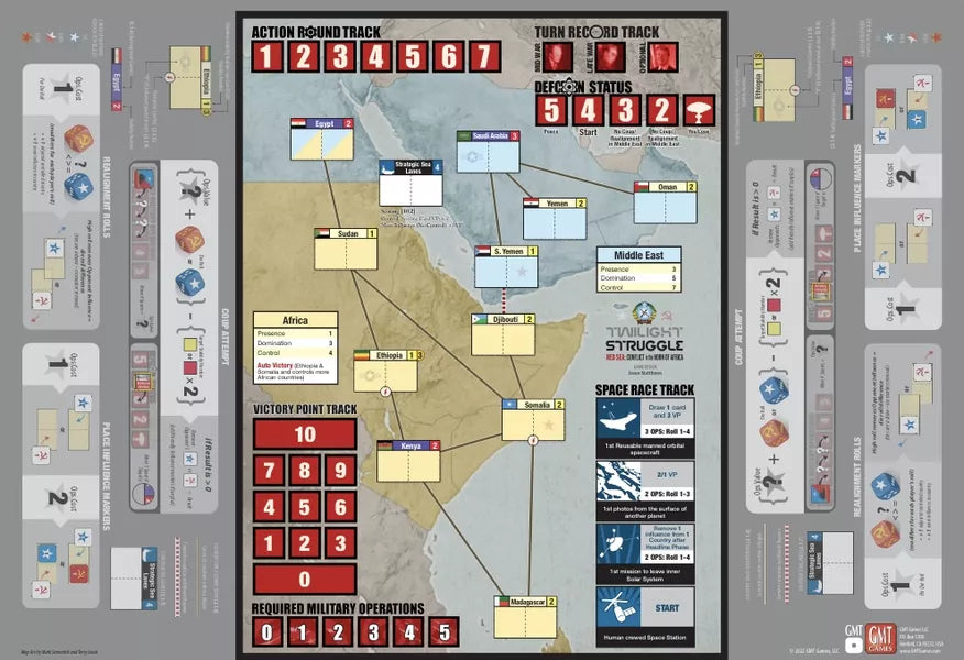 Twilight Struggle: Red Sea - Conflict in the Horn of Africa | Odin's Place