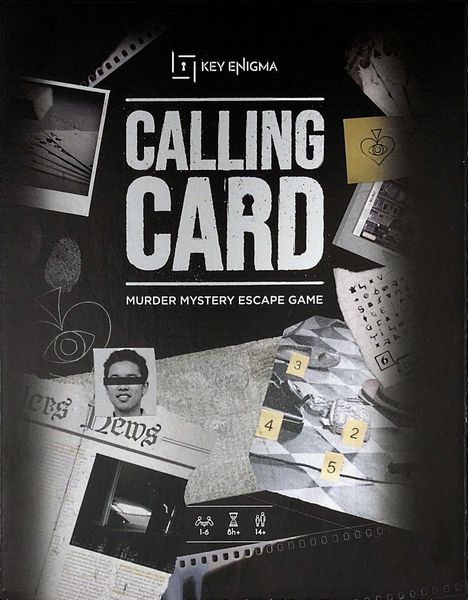 Calling Card Murder Mystery Escape Game | Odin's Place
